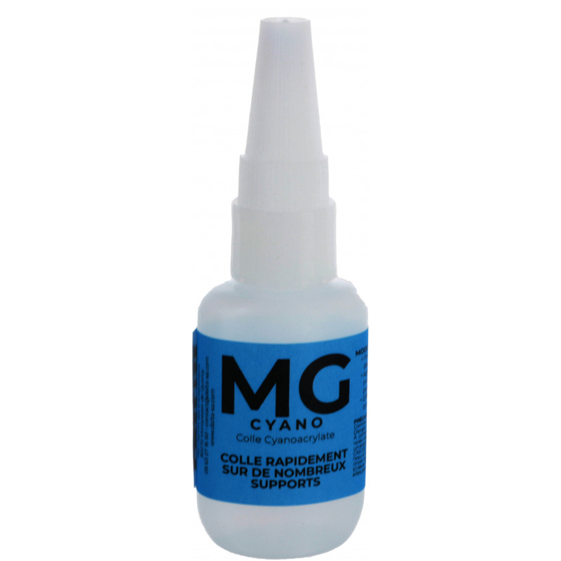 Colle cyanoacrylate Dalta MG CYANO transparente - Flacon 20 gr