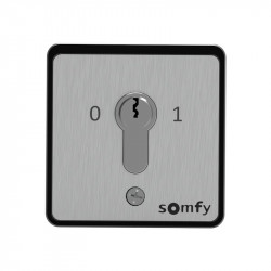 Boitier contacteur à clé Somfy universel en saillie - 1871150