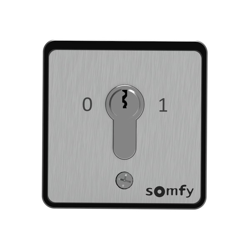 Boitier contacteur à clé Somfy universel en saillie - 1871150