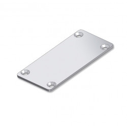 Plaque sortie de caisson volet roulant - Gris (RAL 7035)