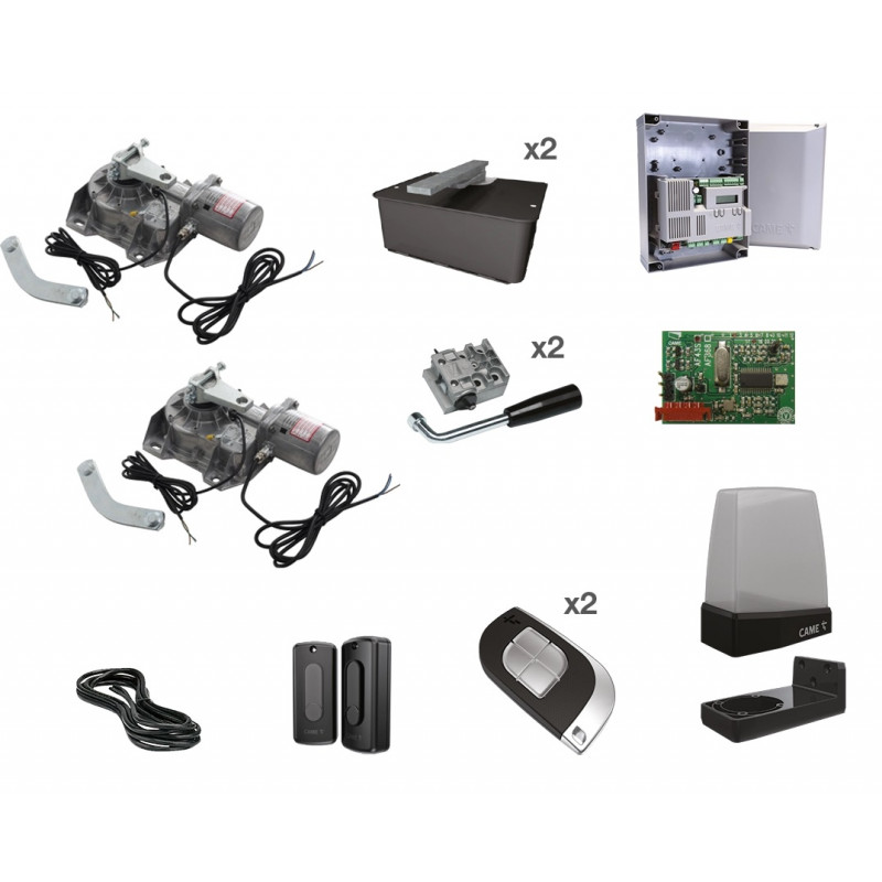 Kit Came Frog-AE motorisation portail battant 230 V - 8K01MI-005