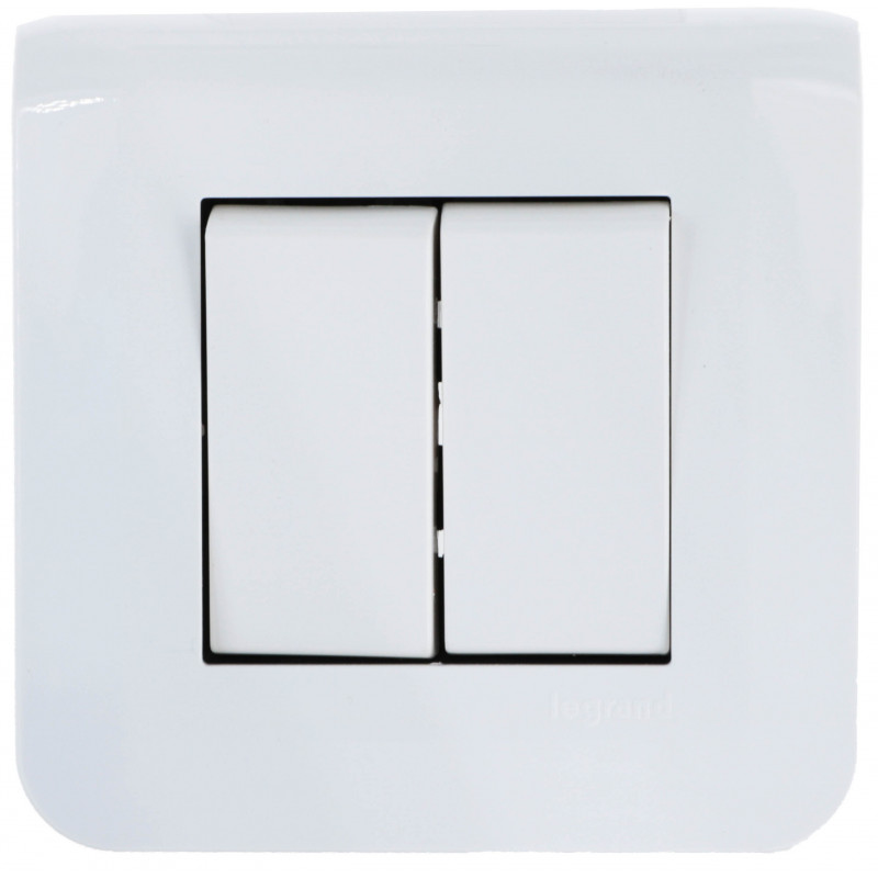 Inverseur Legrand Mosaic instable à vis - volet roulant - store