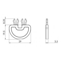 Clé de verrouillage du manchon Optimo by ZF – ZF B782G