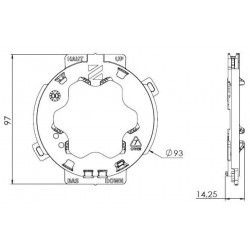 Manchon Optimo by ZF étoile déport 0 – ZF B782B