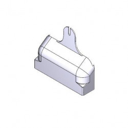 Capot de protection gauche CAME 119RIBX006 pour moteur BX74