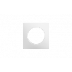 Plaque 1 poste Blanc Pur CASUAL EVOLUTION - Debflex 749631