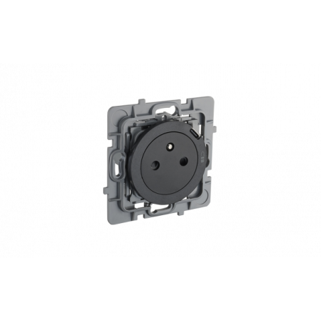 Prise électrique 5A Noire Quickfit – PRO ELEC – Modèle 9248