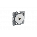 Prise ethernet RJ45 cat 6A blanc pur CASUAL EVOLUTION - Debflex 749621
