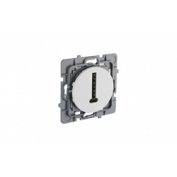 Prise téléphone en T blanc pur CASUAL EVOLUTION - Debflex 749613