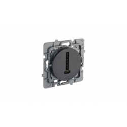 Prise téléphone en T noir intense CASUAL EVOLUTION - Debflex 749614