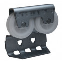 Chariot porte de garage coulissante déport 23 mm - avec roulement