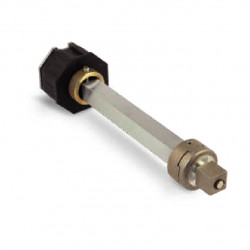 Embout tube octogonal 60-C18 Cherubini porte de garage - AGA300034