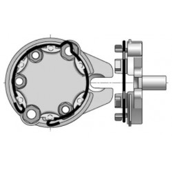 Support moteur LT 50/60 store banne Somfy 9420623