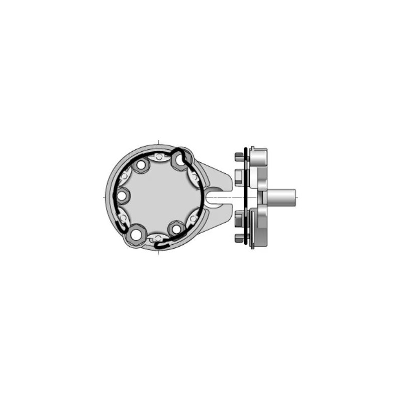 Support moteur LT 50/60 store banne Somfy 9420623