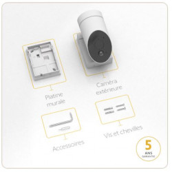 Caméra de surveillance Outdoor 2 grise Somfy 1875328