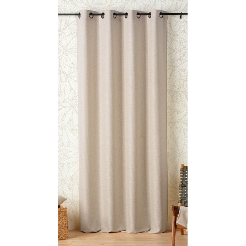Rideau Linder Relax CBD écru - Semi-opaque - 140 x 260 cm