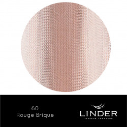 Rideau Linder Relax CBD Rouge Brique - Semi-opaque