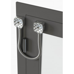 Passage de câbles Sewosy EFLEX1 D13 mm avec ressort inox 40 cm