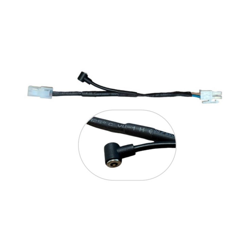 Câble Y magnétique A-Ok moteur/panneau solaire embout à 90°- AR00266