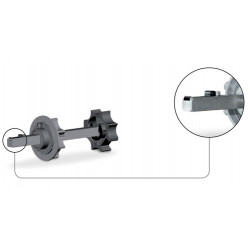Tandem clip P200 Gaposa AXC18 L250 pour tube Deprat 89 - AXCL188925