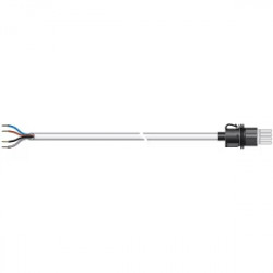 Câble moteur Somfy RS100 Hybrid - 2,5 mètres - Blanc