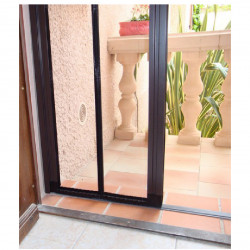Moustiquaire pour porte sur-mesure Mariton Insectidoor - 2 vantaux
