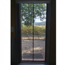 Moustiquaire pour porte sur-mesure Mariton Insectidoor - 2 vantaux