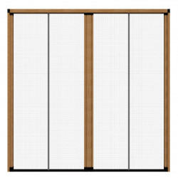 Moustiquaire pour porte sur-mesure Mariton Insectidoor - 2 vantaux