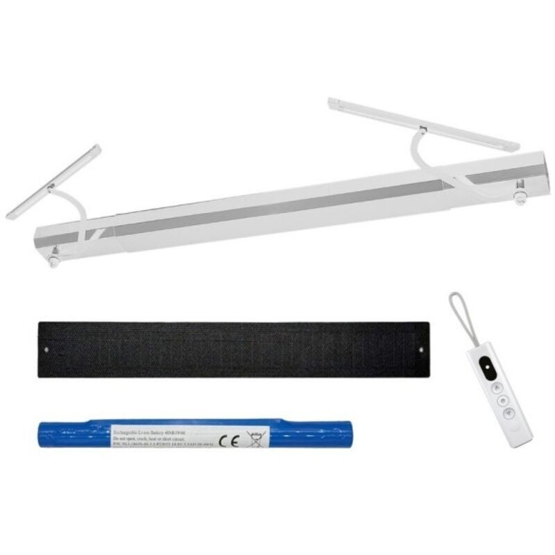 Kit motorisation Night&Day solaire blanc volet battant FAAC 105760SOL