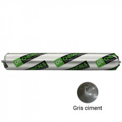 Mastic Parabond Construction poche 600ml gris ciment DL Chemicals