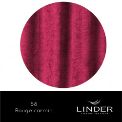 Rideau thermique Linder à œillets Alaska Rouge Carmin