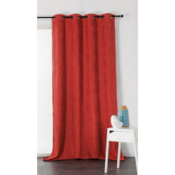 Rideau thermique Linder à œillets Alaska Orange Sanguin - 140X260cm