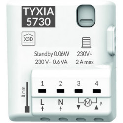 Récepteur Tyxia 5730 radio pour volet roulant - Delta Dore 6351402