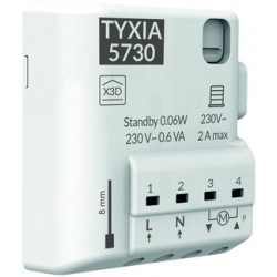 Récepteur Tyxia 5730 radio pour volet roulant 2A - Delta Dore 6351402