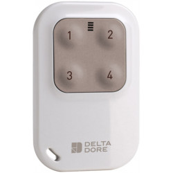 Télécommande Tyxia 1410 radio porte-clé 4 canaux - Delta Dore 6351389