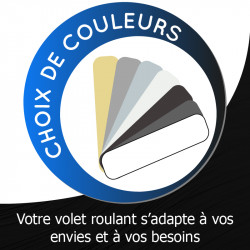 Volet roulant aluminium rénovation sur-mesure - motorisation solaire