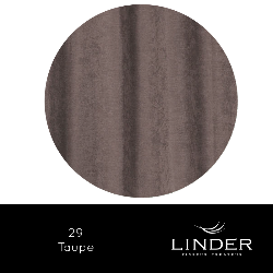 Rideau thermique Linder à œillets Alaska Taupe