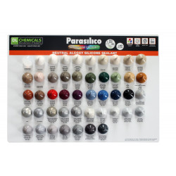 Nuancier silicone Parasilico Prestige DL Chemicals