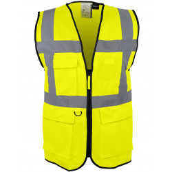 Gilet de signalisation Polyester Multi-poches - Singer GARA - T.L face