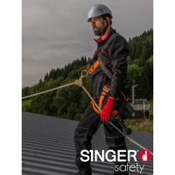 Gants de manutention avec traitement déperlant - Singer NYMR15CFTN T10 exemple