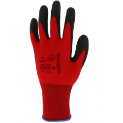 Gants de manutention avec traitement déperlant - Singer NYMR15CFTN T7 dos