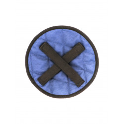 Insert amovible en textile rafraîchissant pour casque de chantier - face