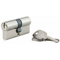 Cylindre STD Thirard nickelé 30x30 mm 3 clés crantées - 00016261