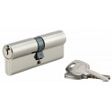 Cylindre STD Thirard nickelé 40x40 mm 3 clés crantées - 00016283