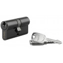 Cylindre STD Thirard noir 30x30 mm 3 clés crantées - 00216140