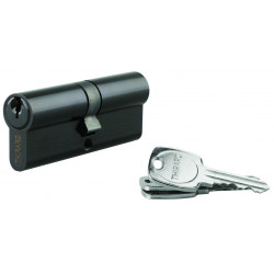 Cylindre STD noir 40x50 mm 3 clés crantées - Thirard 00216145