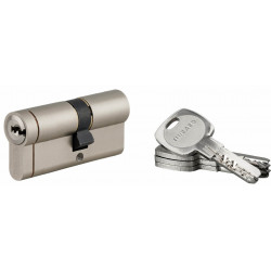 Cylindre Transit 1 nickelé 40x40 5 clés réversibles - Thirard 00021923