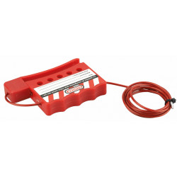 Câble de consignation ajustable diamètre 3 mm – 1,80 m - Thirard 00091278