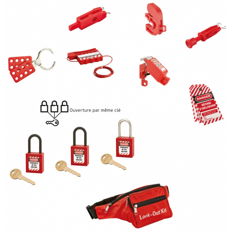 Kit de maintenance électrique 11 pièces - Thirard 00091362