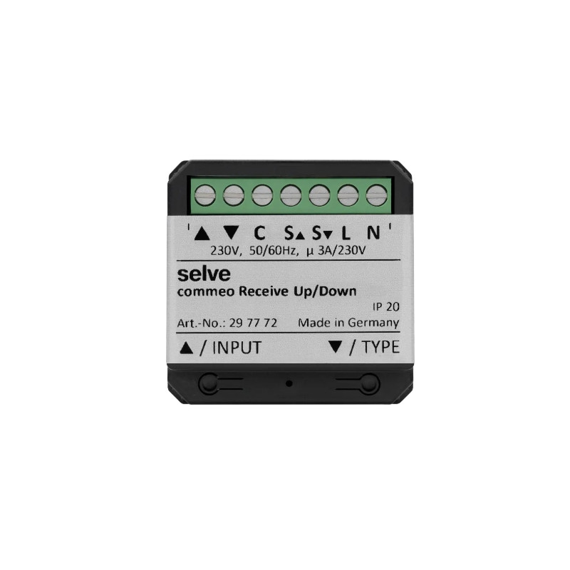 Récepteur radio Selve Commeo Up-Down pour moteur filaire - Volet roulant